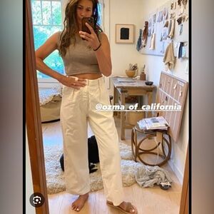 OZMA Field Pants Small Putty